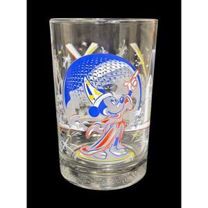 1996 McDonald's Walt Disney World 25th Anniversary Mickey Mouse Glass Cup